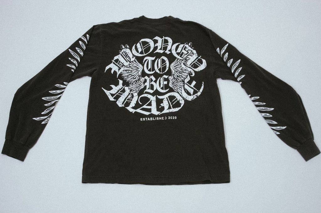 Angel Leafs Oversized Long Sleeve